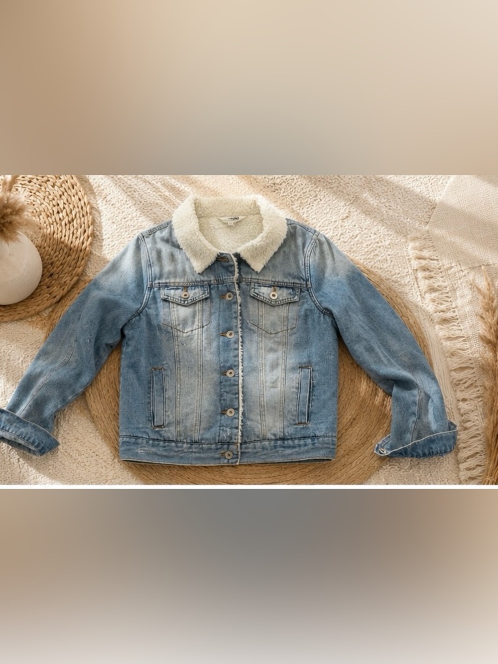 Cozy Cabin Classic Sherpa Denim Jacket